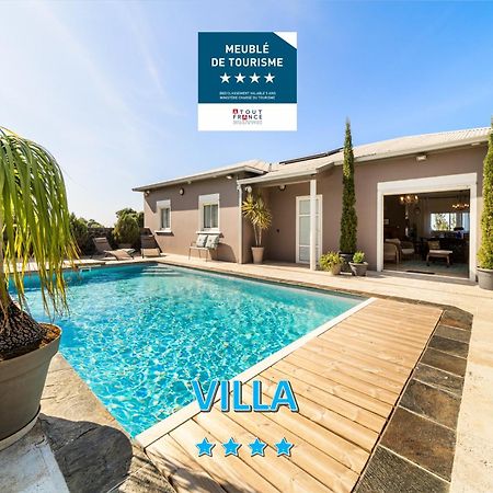 סיינט ג'וזף Villa Avec Piscine Vue Mer Et Montagne, En Pleine Nature מראה חיצוני תמונה